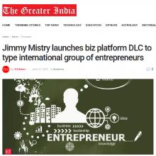 Jimmy Mistry launches Business Platform DLC to tap International Group of Entrepreneurs